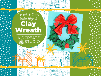 Parent & Child Date Night - Clay Wreath (5+ years)